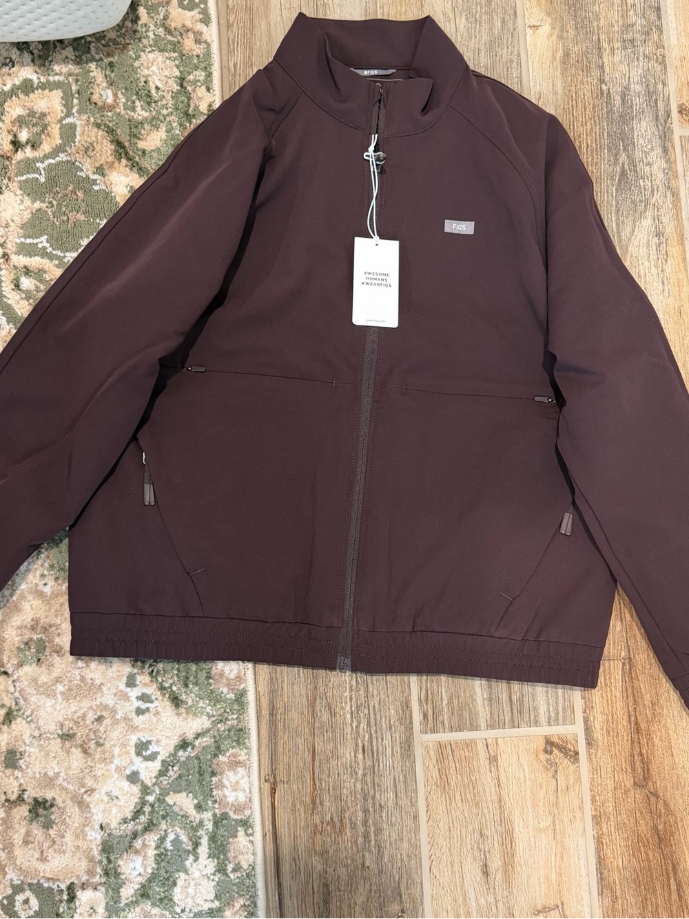 Figs espresso Sydney jacket